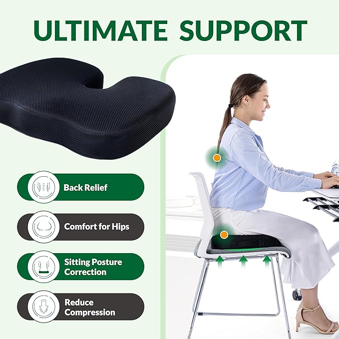 seat tailbone support cusion