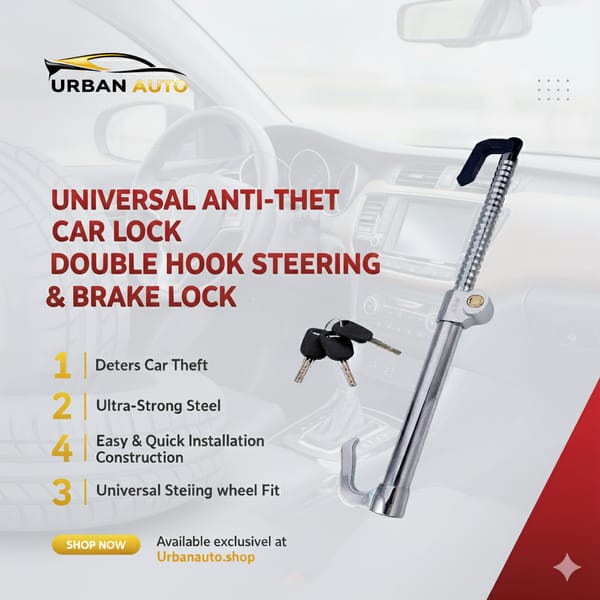 Auto Double Hook Steering &amp; Brake Lock