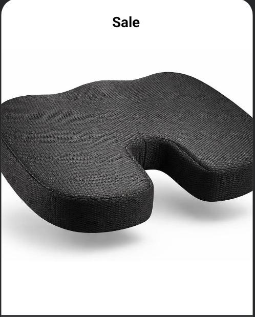 seat tailbone support cusion