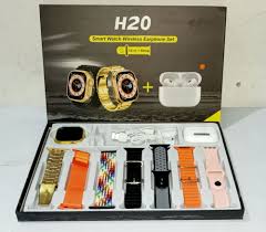 H12 Ultra Smart Watch With 7 Straps